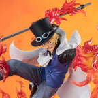 Imagen del producto One Piece - Sabo Fire Fist Rook Check Extra Battle Statue