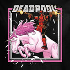 Product image Deadpool - Pink Unicorn Ride T-Shirt Black