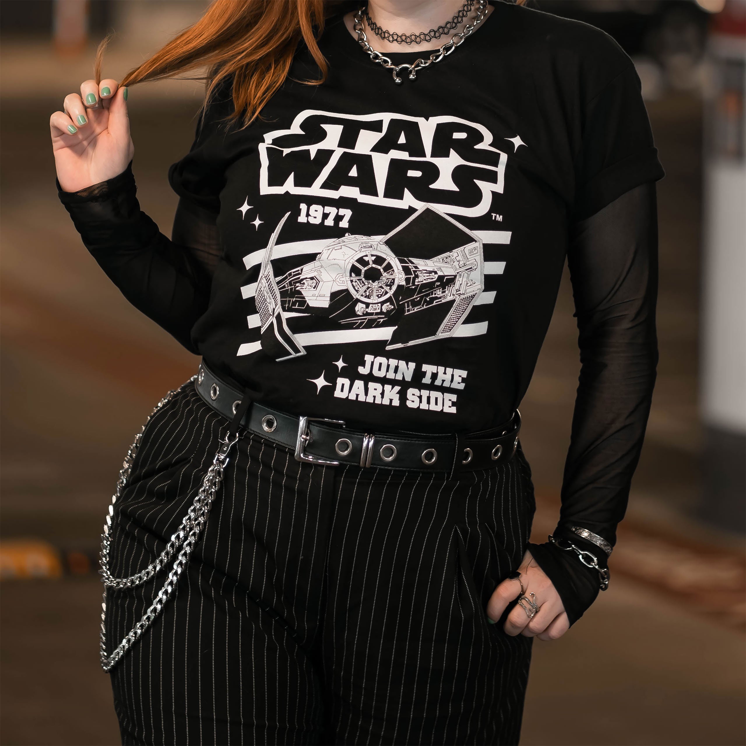 Imagen del producto Star Wars - Camiseta TIE Fighter negra