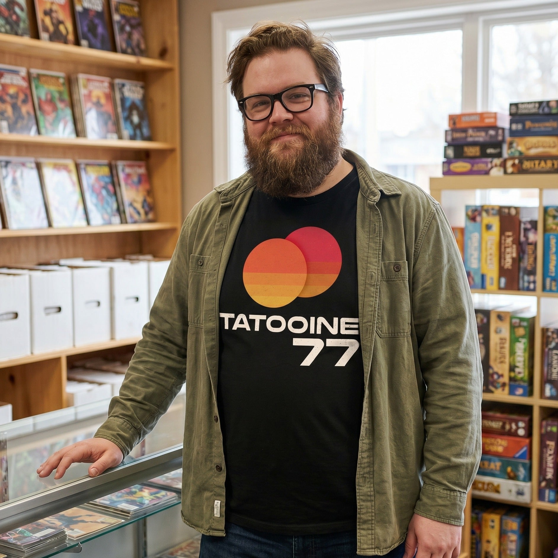 Product image Star Wars - Tatooine 77 Black T-Shirt