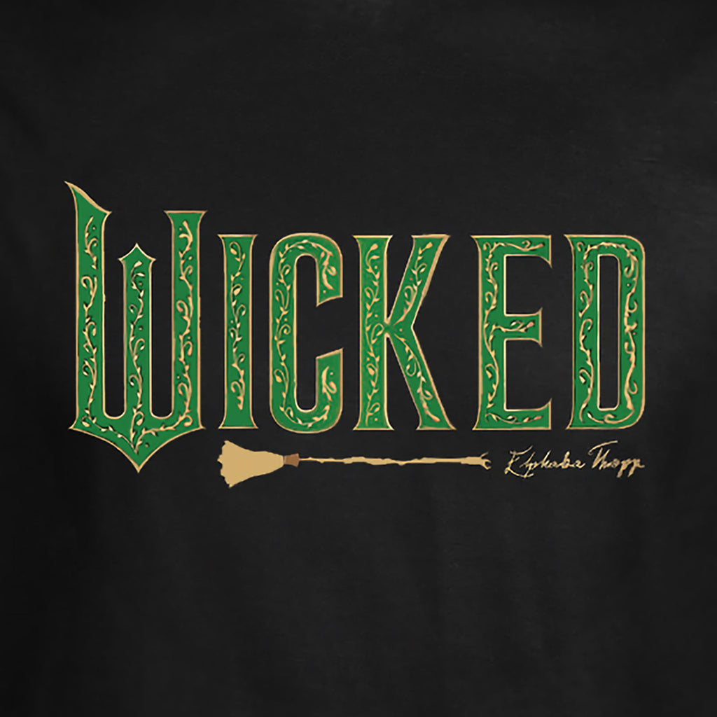 Imagen del producto Wicked - Camiseta con logo negra