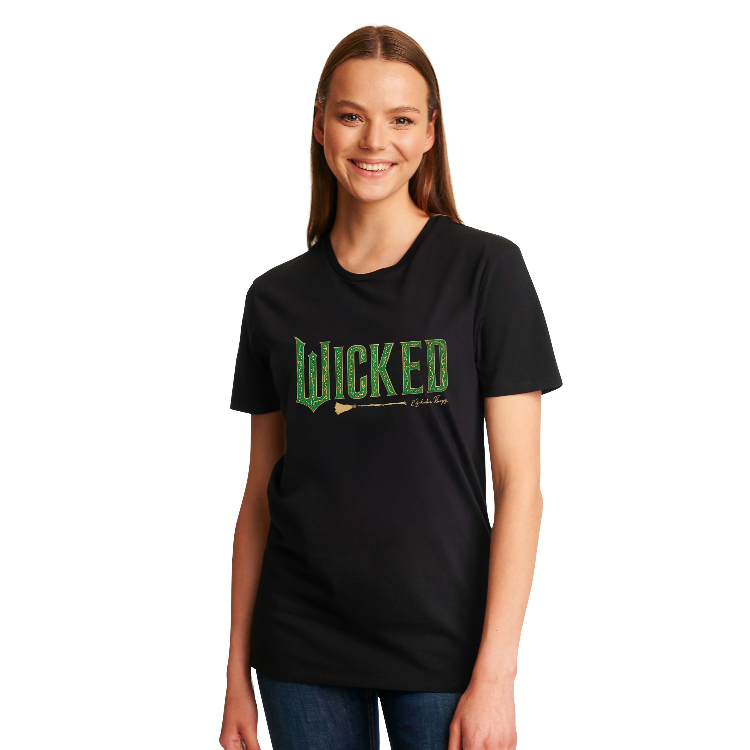 Imagen del producto Wicked - Camiseta con logo negra