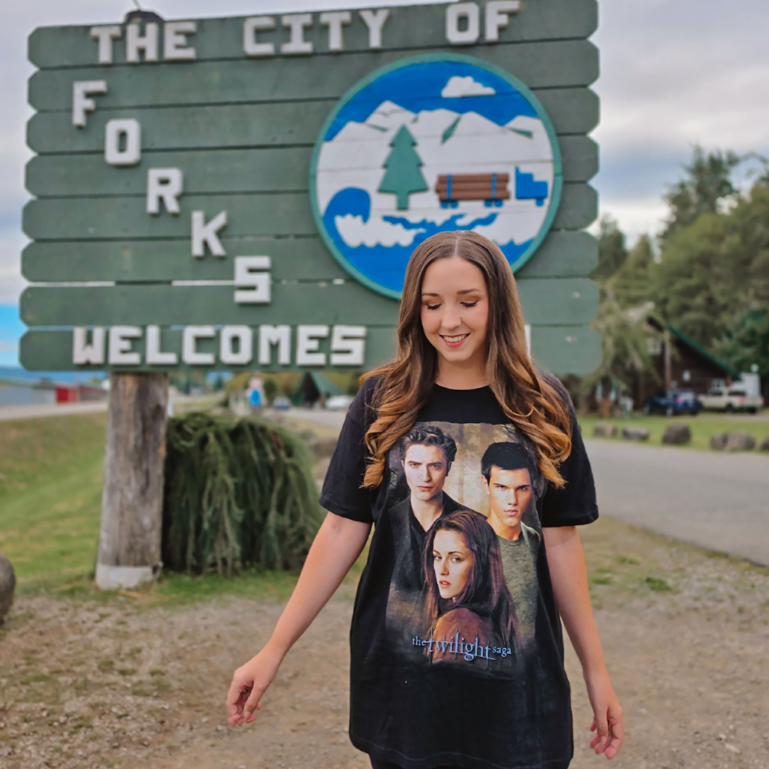 Imagen del producto Twilight - Trio Camiseta negra