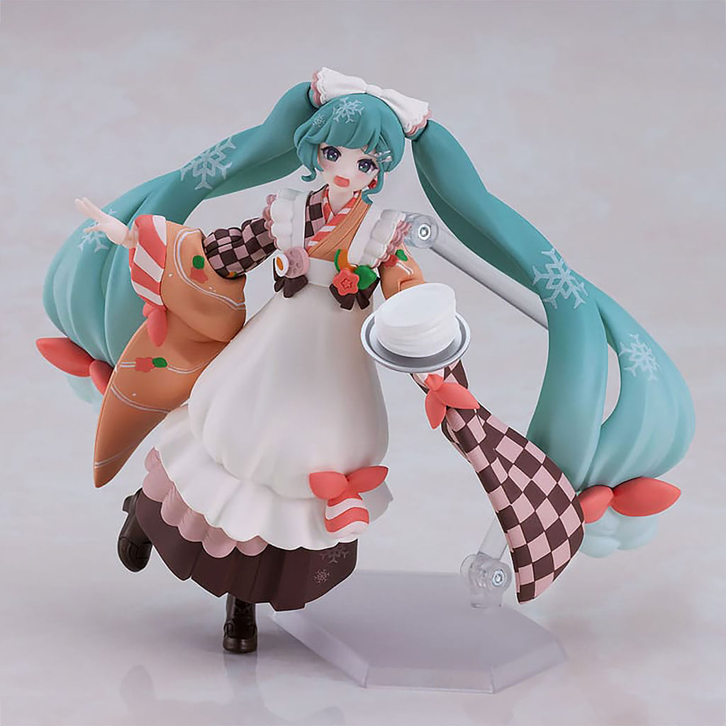 Imagen del producto Hatsune Miku - Figura de acción Snow Miku Versión Winter Delicacy