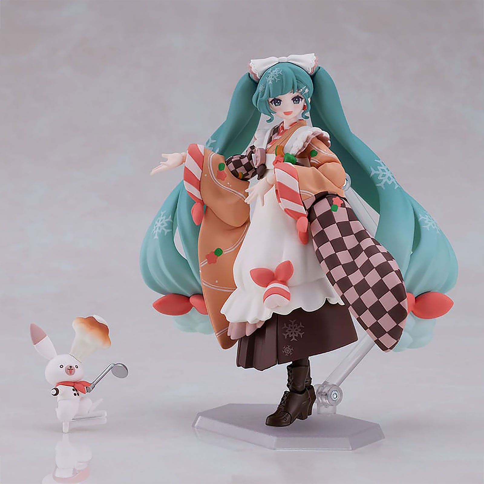 Imagen del producto Hatsune Miku - Figura de acción Snow Miku Versión Winter Delicacy