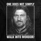 Imagen del producto Camiseta Boromir No se entra simplemente a Mordor - El Señor de los Anillos