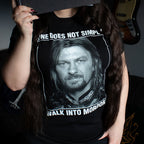 Imagen del producto Camiseta Boromir No se entra simplemente a Mordor - El Señor de los Anillos