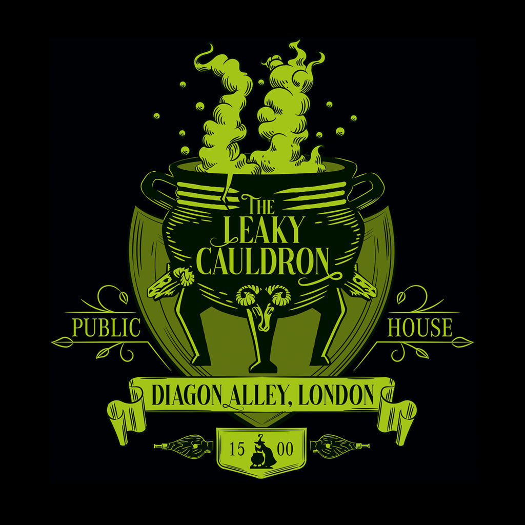 Imagen del producto Camiseta negra Caldero Chorreante - Harry Potter