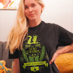 Imagen del producto Camiseta negra Caldero Chorreante - Harry Potter