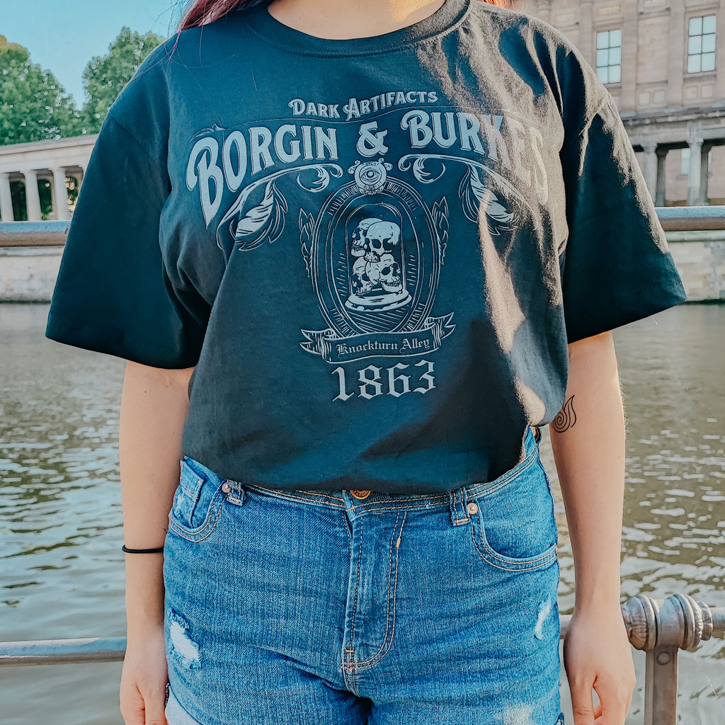 Imagen del producto Camiseta negra Borgin and Burkes - Harry Potter