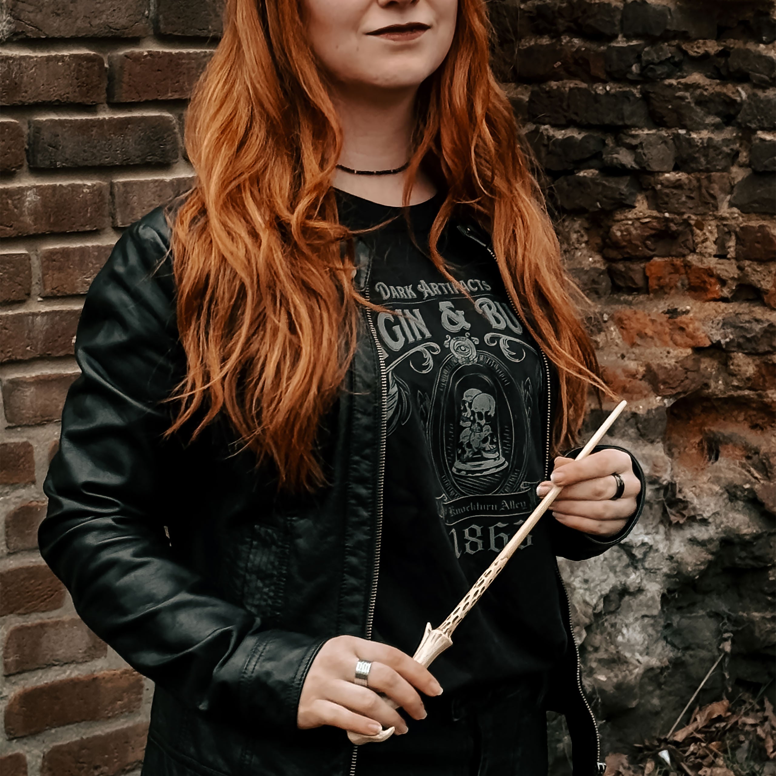 Imagen del producto Camiseta negra Borgin and Burkes - Harry Potter