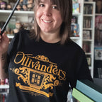 Imagen del producto Camiseta Ollivanders negra - Harry Potter