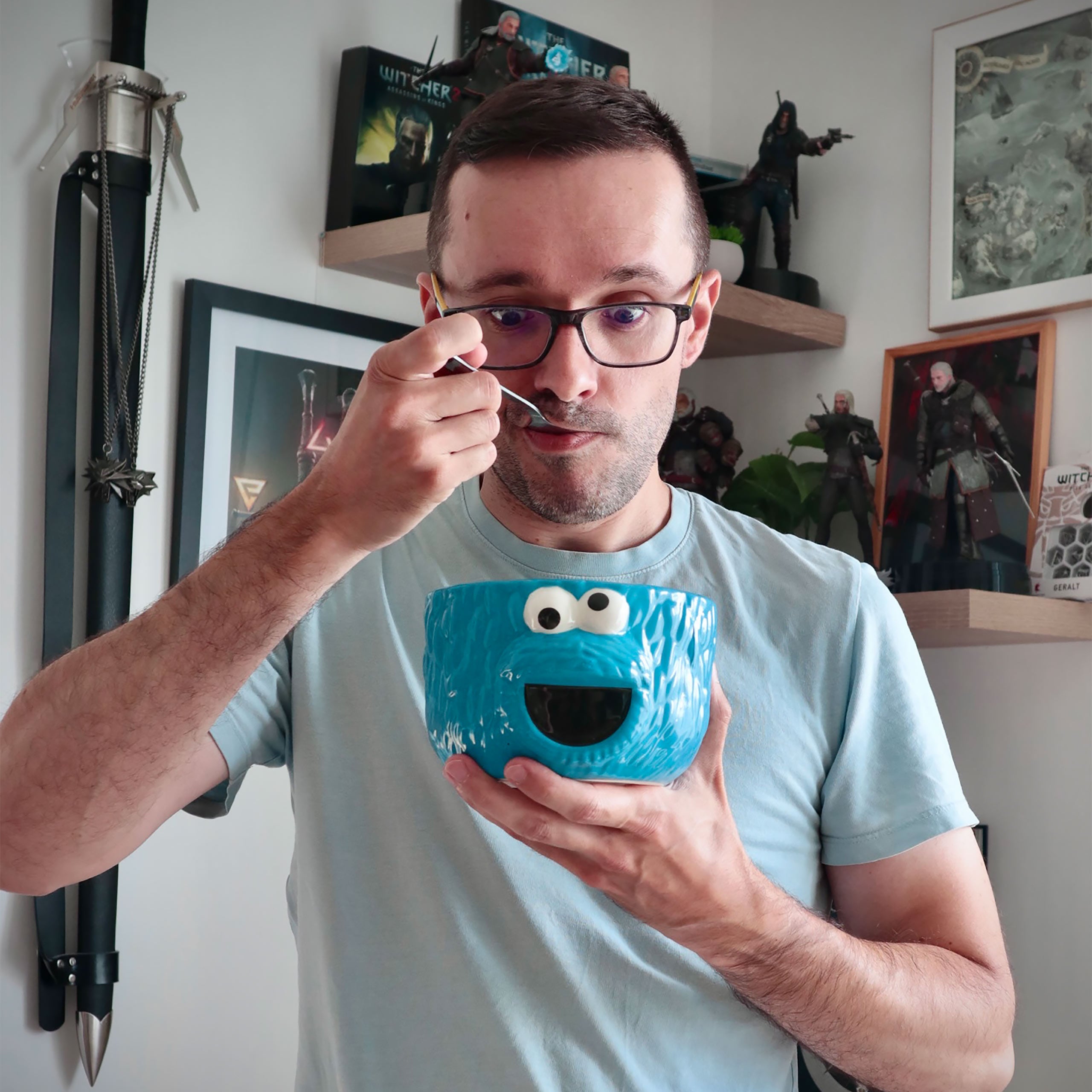 Imagen del producto Sesame Street - Tazón de cereal de Monstruo de las Galletas