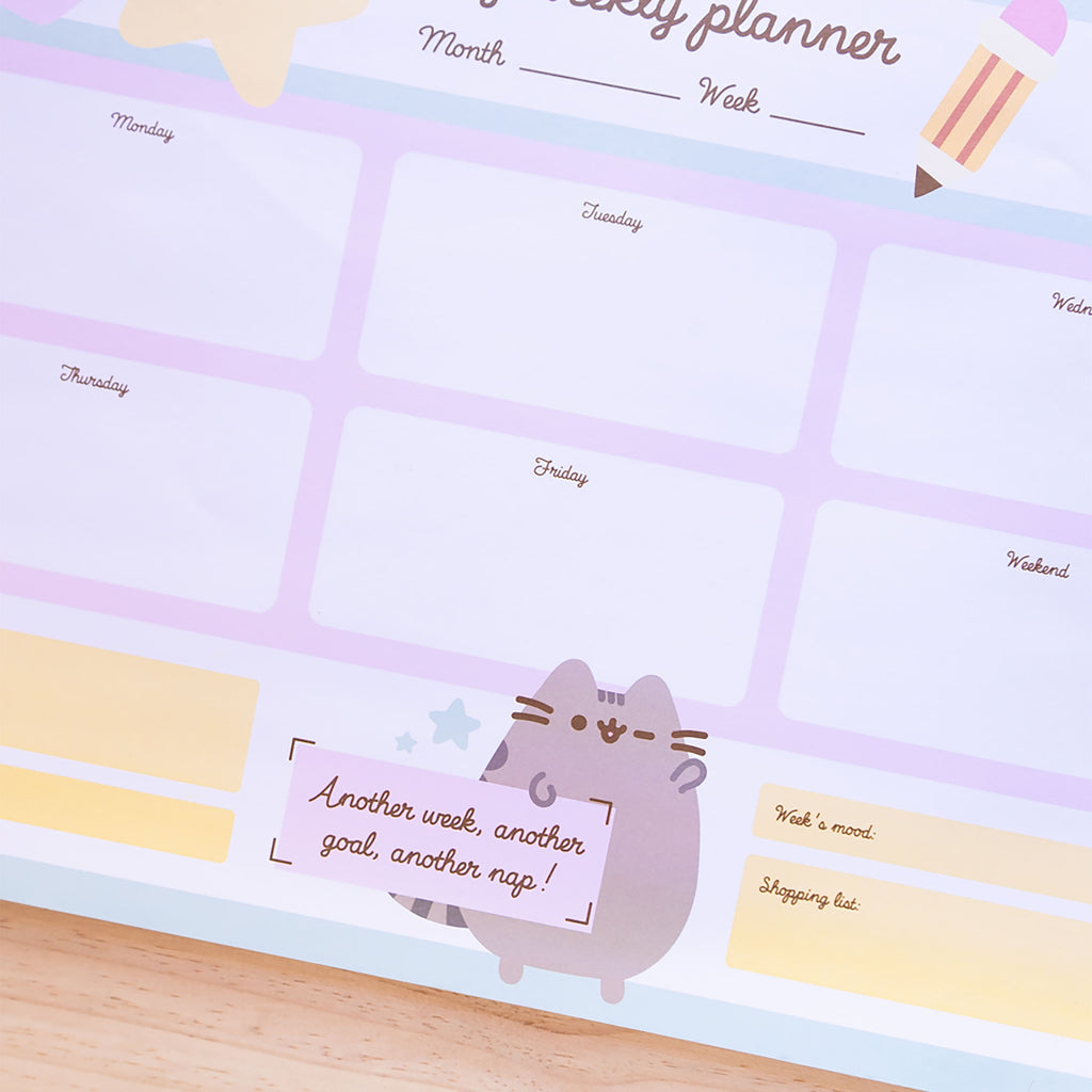 Imagen del producto Pusheen - Come y Duerme Planificador Semanal