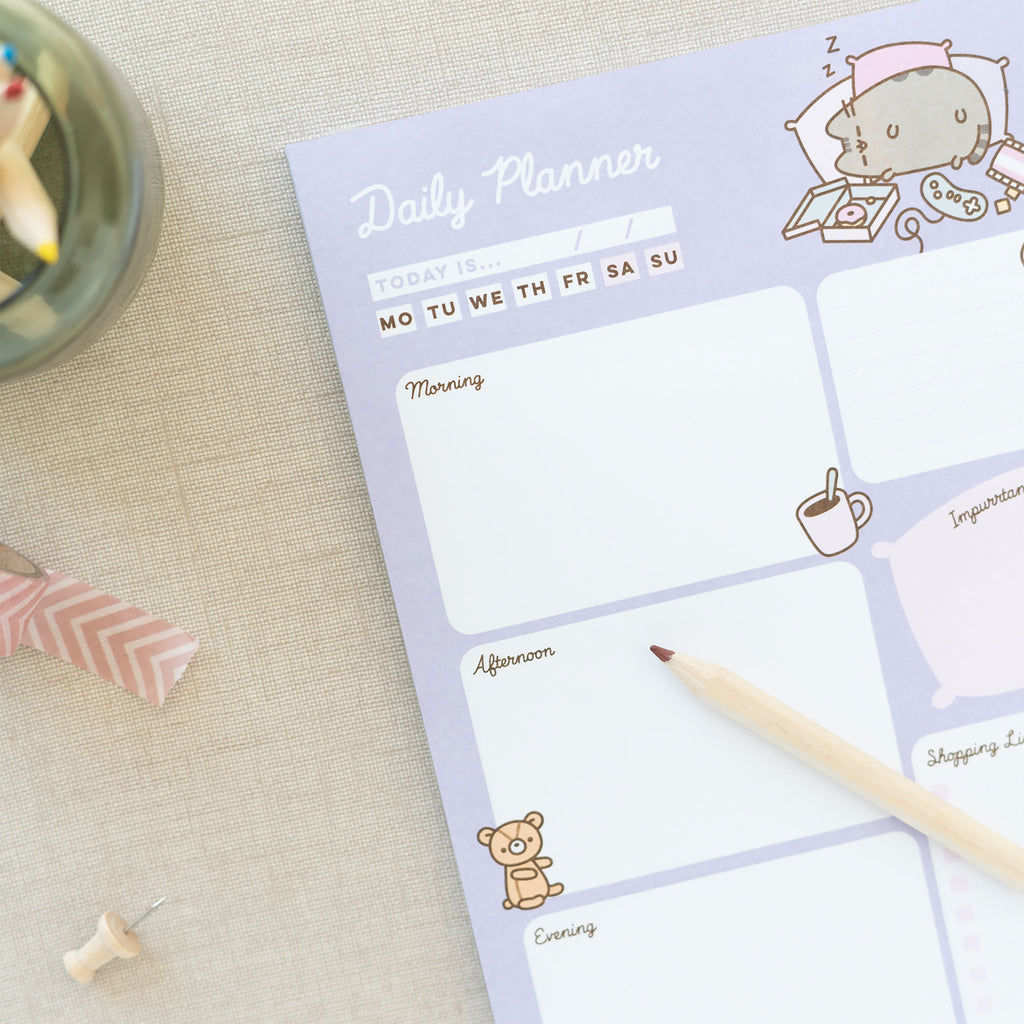Imagen del producto Pusheen - Planificador diario de sueño