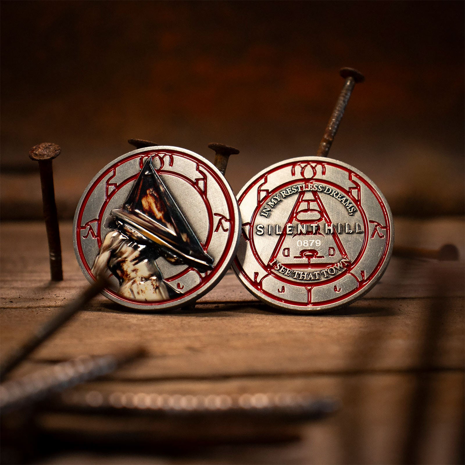 Imagen del producto Silent Hill - Moneda de Colección Pyramid Head Edición Limitada