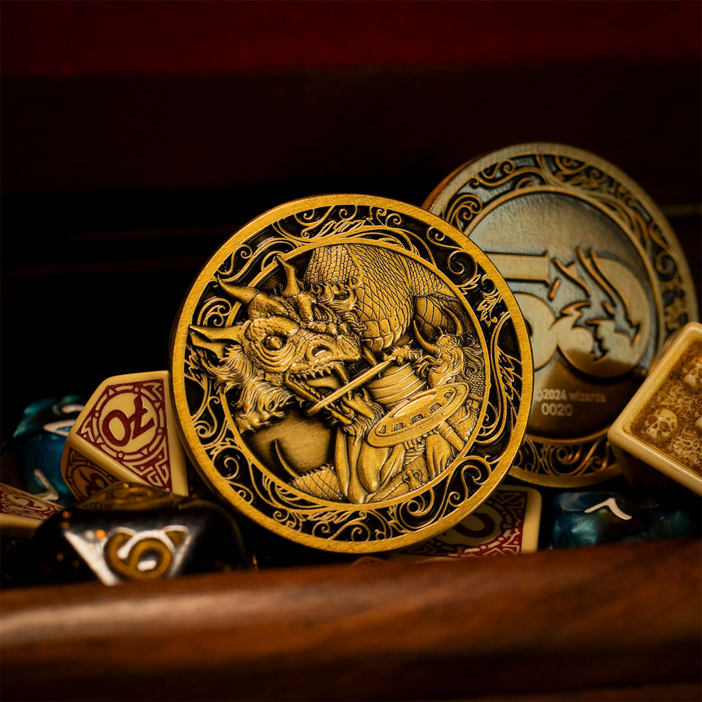 Imagen del producto Dungeons & Dragons - Moneda Coleccionable 50º Aniversario Edición Limitada