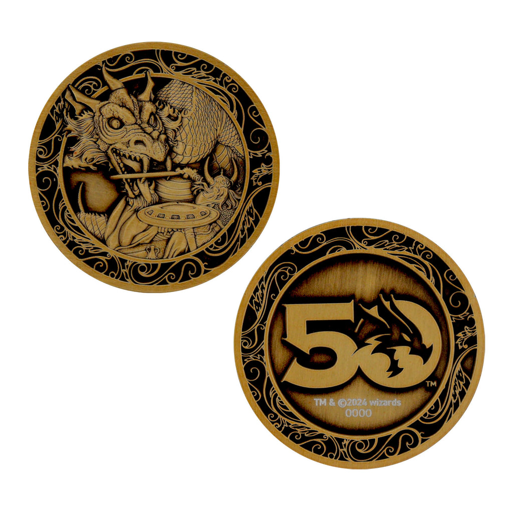 Imagen del producto Dungeons & Dragons - Moneda Coleccionable 50º Aniversario Edición Limitada