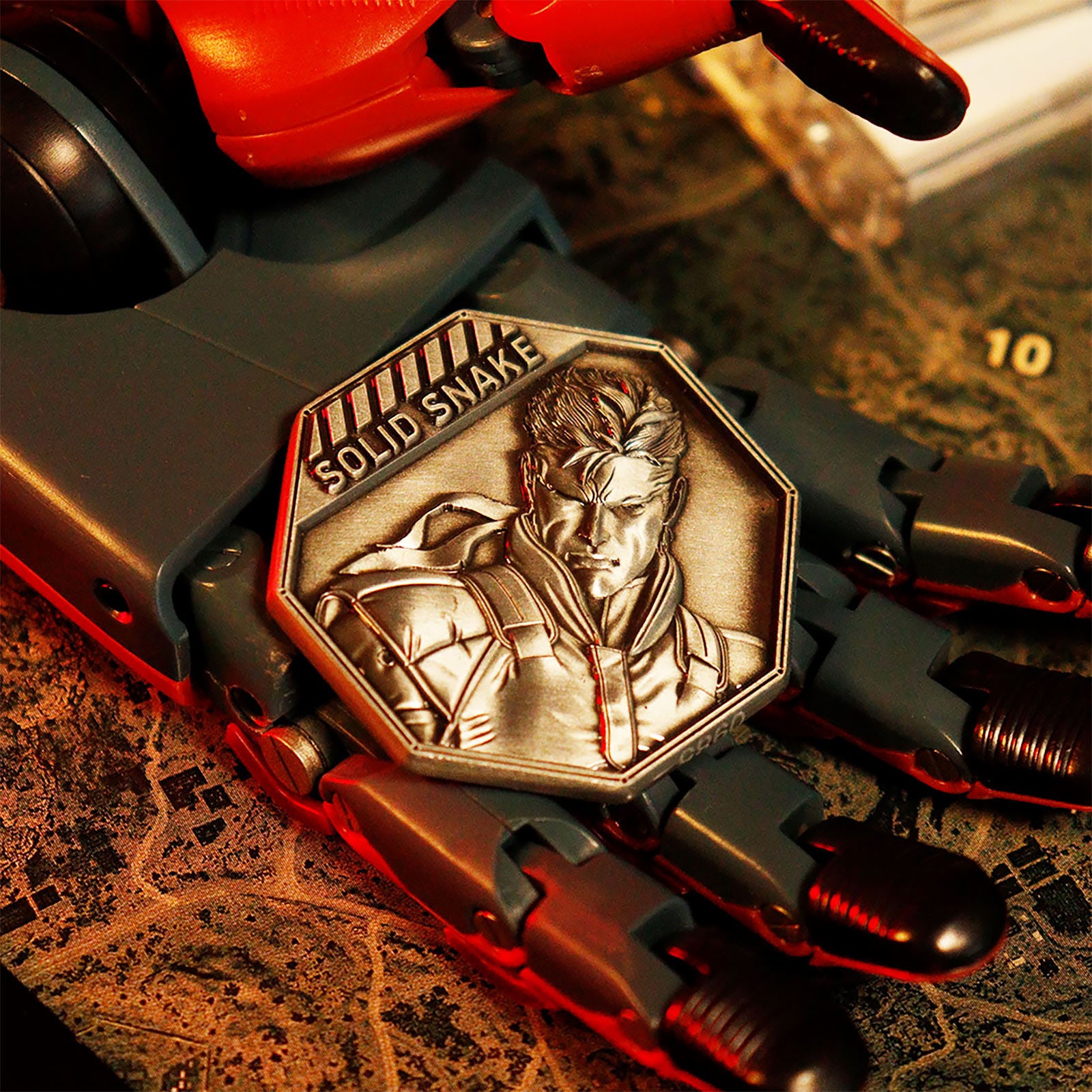 Imagen del producto Metal Gear Solid - Moneda de Colección Solid Snake Edición Limitada