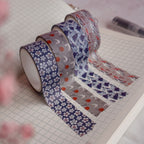 Imagen del producto La gran ola de Kanagawa - Katsushika Hokusai Washi Tapes Set de 4