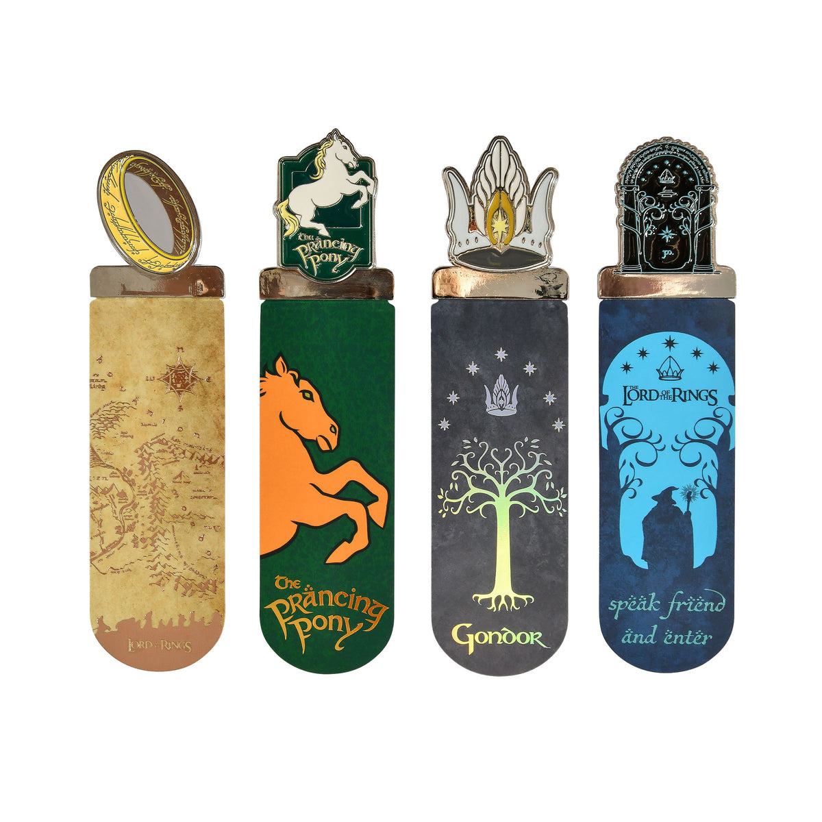 Imagen del producto El Señor de los Anillos - Set de 4 Marcapáginas