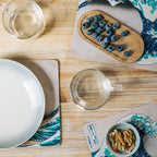 Imagen del producto La gran ola de Kanagawa - Juego de 4 tablas de desayuno Katsushika Hokusai