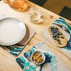 Imagen del producto La gran ola de Kanagawa - Juego de 4 tablas de desayuno Katsushika Hokusai