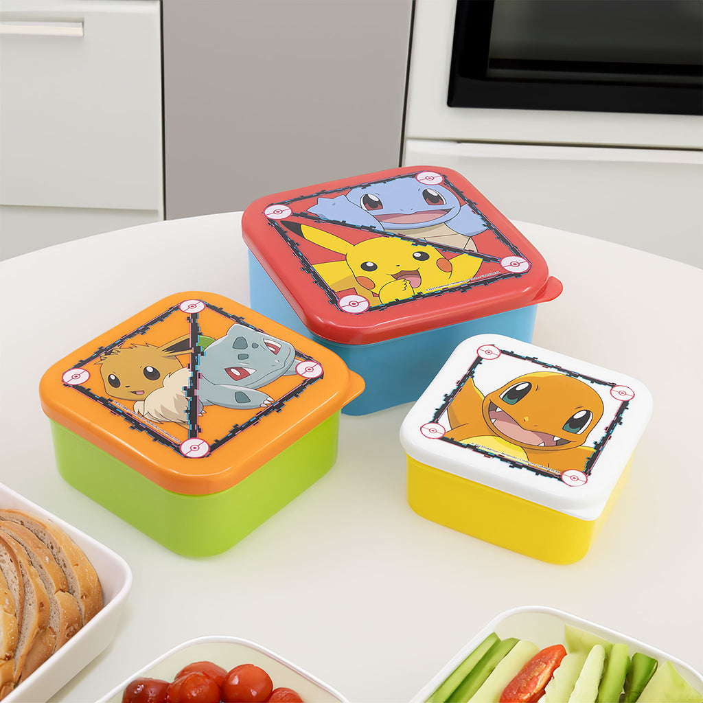 Imagen del producto Pokémon - Set de 3 fiambreras Starters