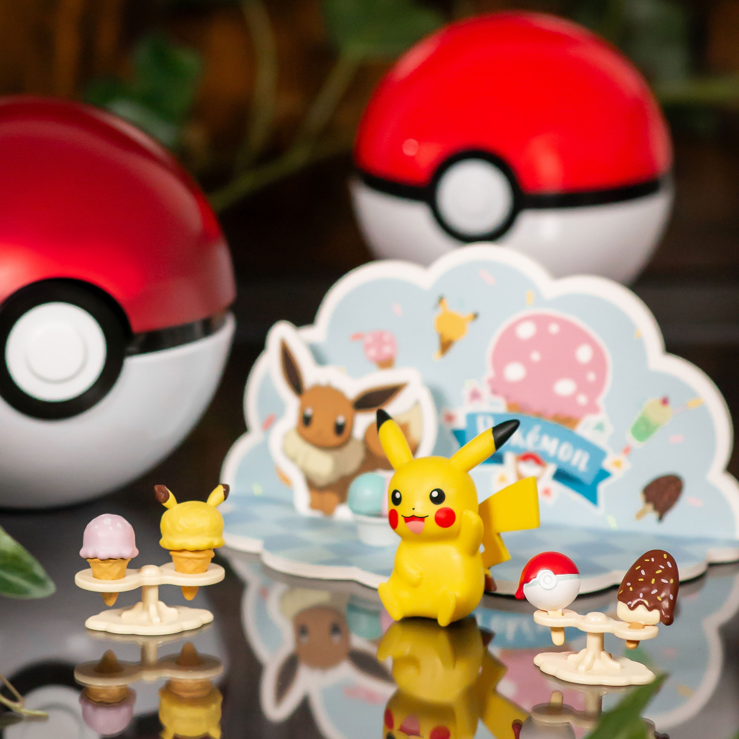 Imagen del producto Pokemon - Figura 3D SCENE Pikachu Ice Cream