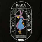 Imagen del producto Dragon Ball Super - Camiseta Beerus Dios de la Destrucción negra