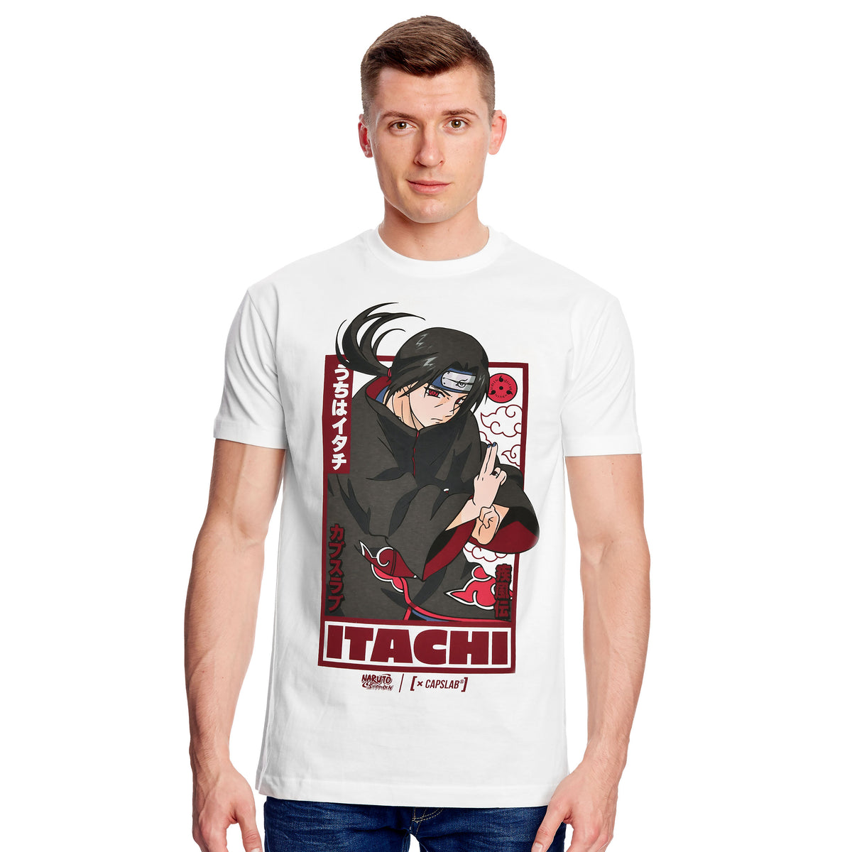 Imagen del producto Naruto Shippuden - Camiseta Itachi Blanca