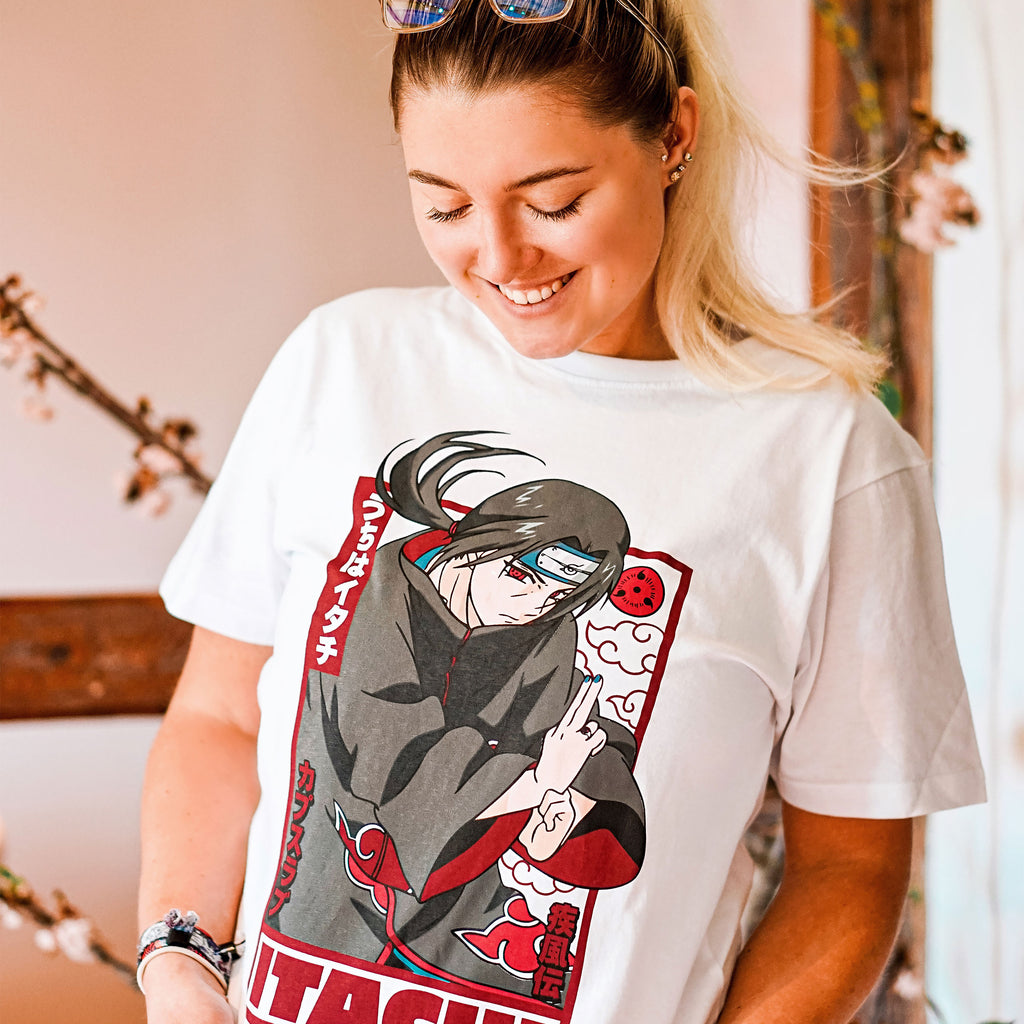 Imagen del producto Naruto Shippuden - Camiseta Itachi Blanca
