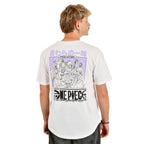 Imagen del producto One Piece - Camiseta Crew Capslab blanca