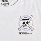 Imagen del producto One Piece - Camiseta Crew Capslab blanca