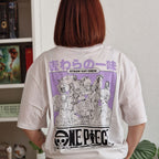 Imagen del producto One Piece - Camiseta Crew Capslab blanca