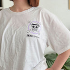 Imagen del producto One Piece - Camiseta Crew Capslab blanca