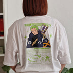 Imagen del producto One Piece - Camiseta oversize Zoro Capslab blanca