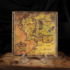 Imagen del producto El Señor de los Anillos - Réplica del Mapa de la Tierra Media Edición Limitada