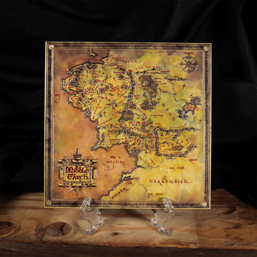 Imagen del producto El Señor de los Anillos - Réplica del Mapa de la Tierra Media Edición Limitada