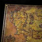 Imagen del producto El Señor de los Anillos - Réplica del Mapa de la Tierra Media Edición Limitada
