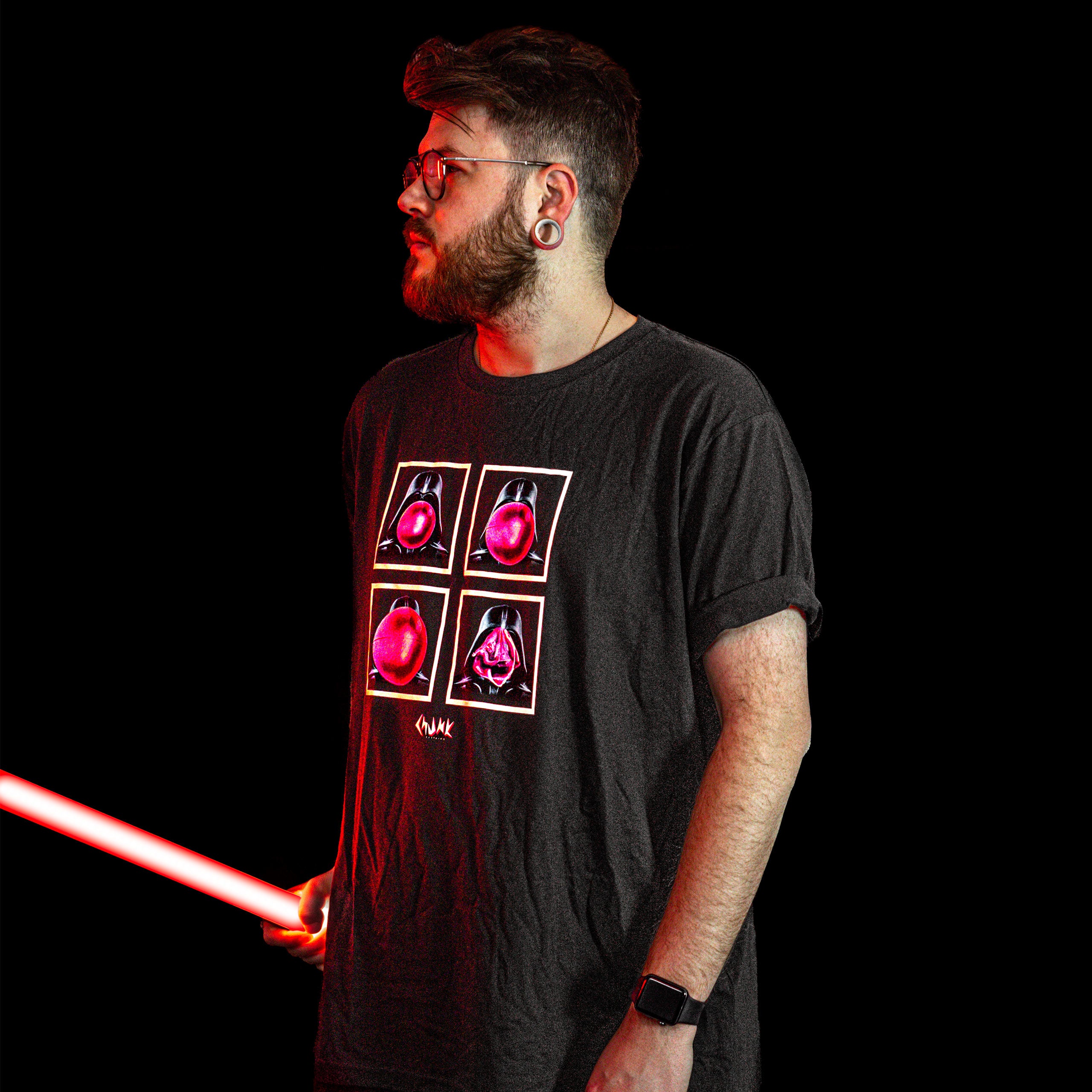Imagen del producto Camiseta Dark Bubble para fans de Star Wars Negra