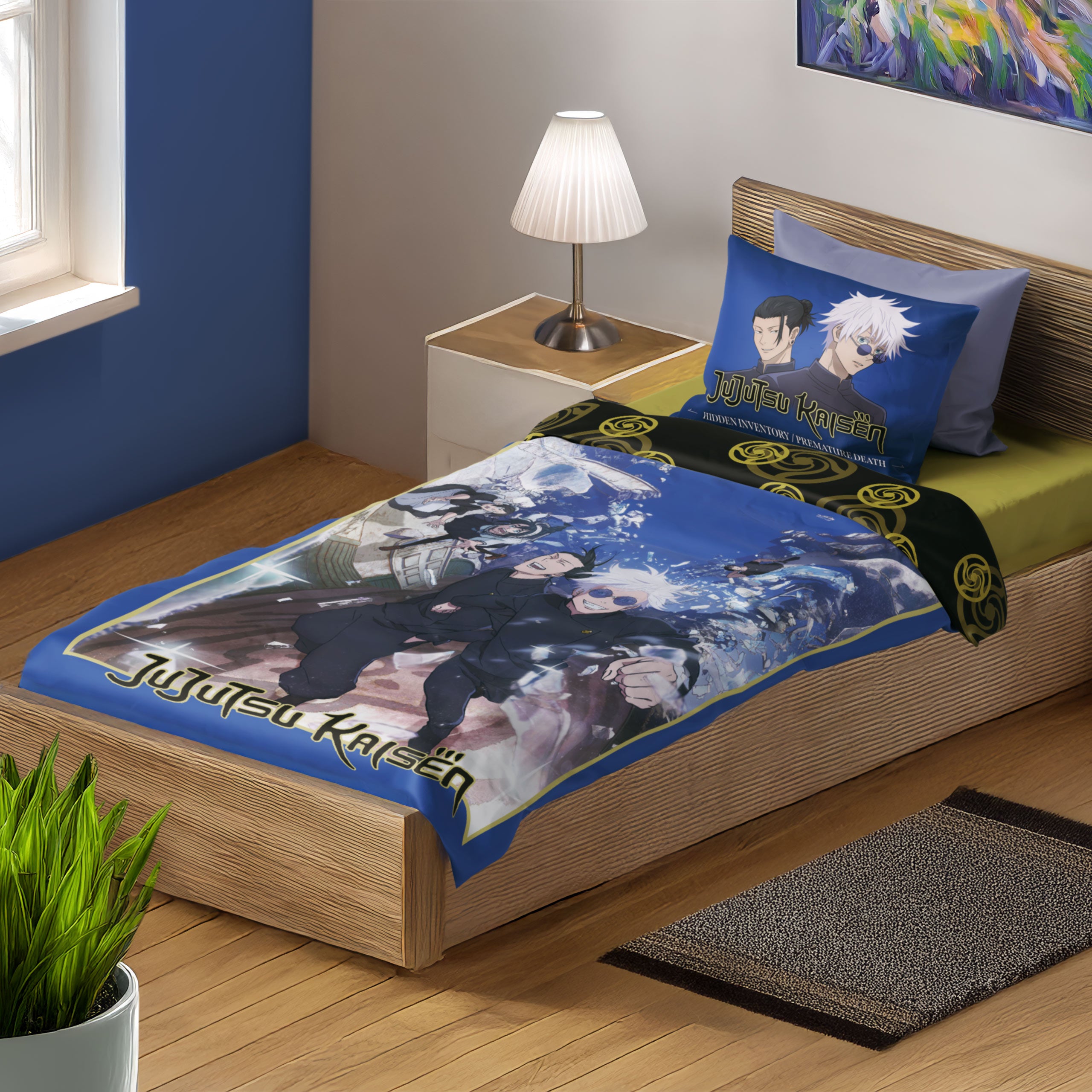Imagen del producto Jujutsu Kaisen - Gojo y Geto Ropa de cama reversible