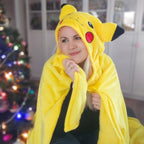 Imagen del producto Pokemon - Manta con Capucha Pikachu