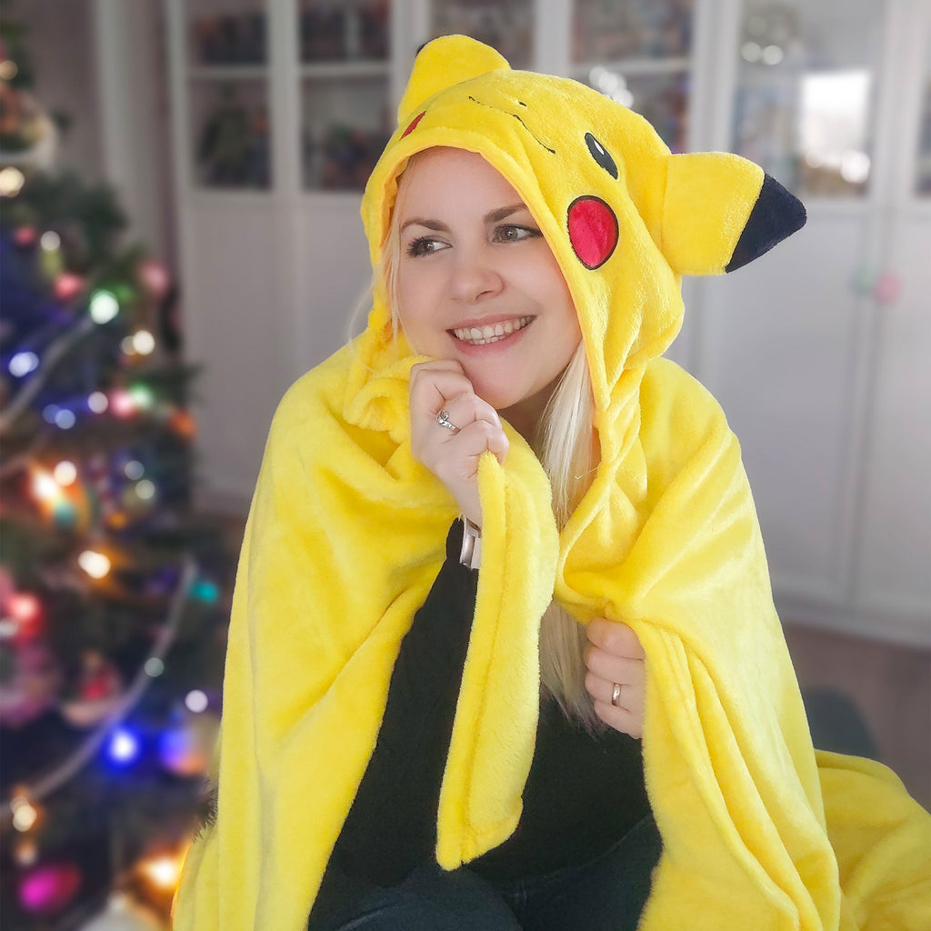Imagen del producto Pokemon - Manta con Capucha Pikachu
