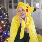 Imagen del producto Pokemon - Manta con Capucha Pikachu