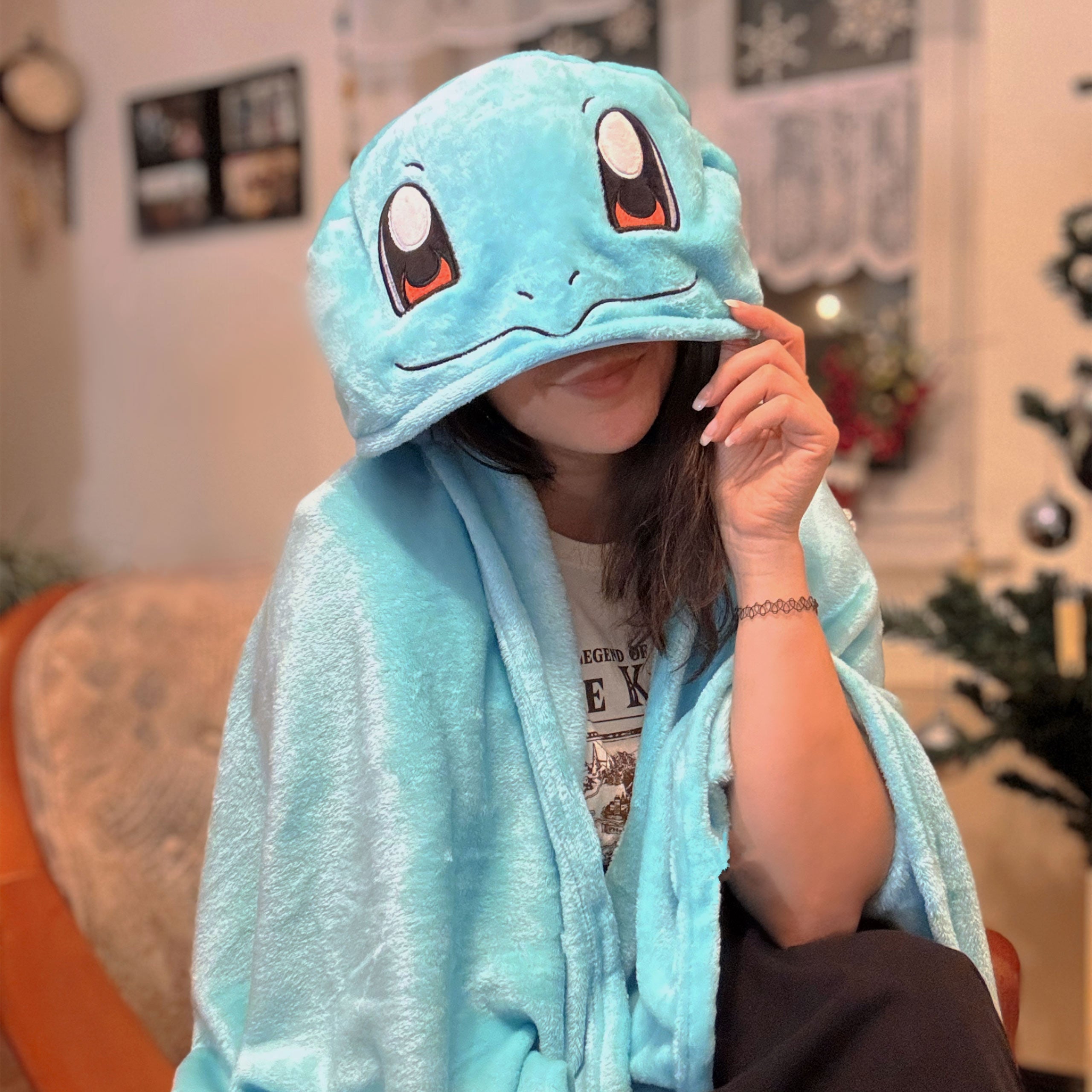 Imagen del producto Pokemon - Manta con Capucha de Squirtle