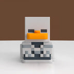 Imagen del producto Minecraft - Pato Mini TUBBZ Esqueleto