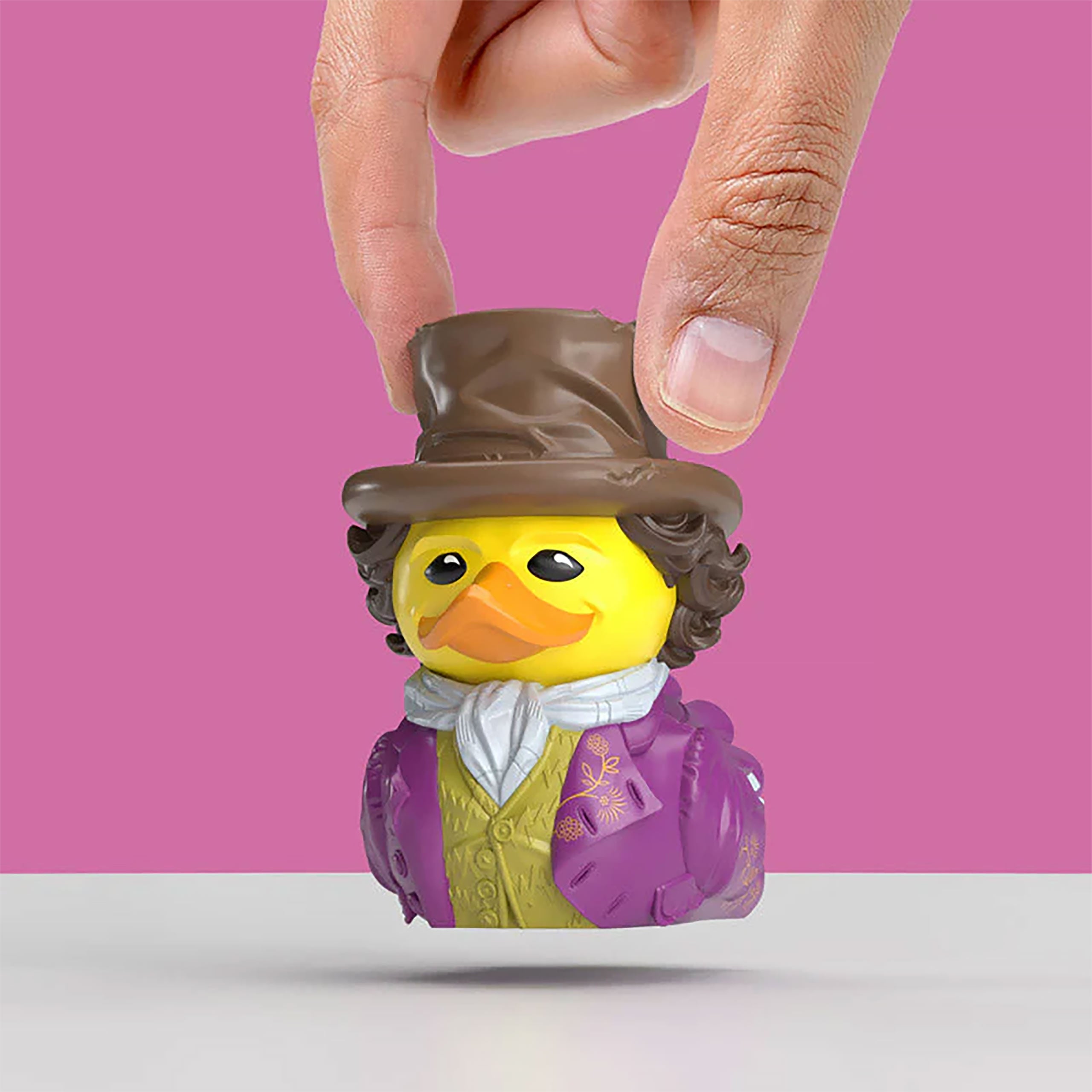 Imagen del producto Willy Wonka - Mini Pato Decorativo TUBBZ