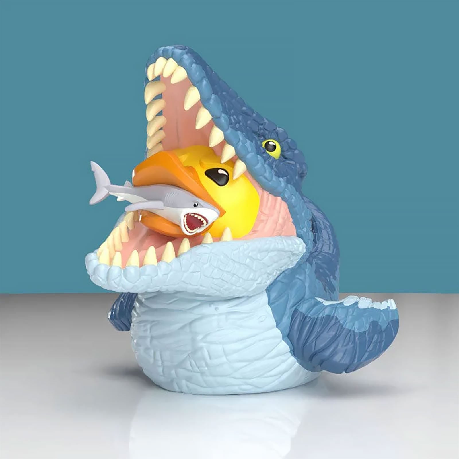 Imagen del producto Jurassic World - Pato XL TUBBZ Mosasaurus decorativo