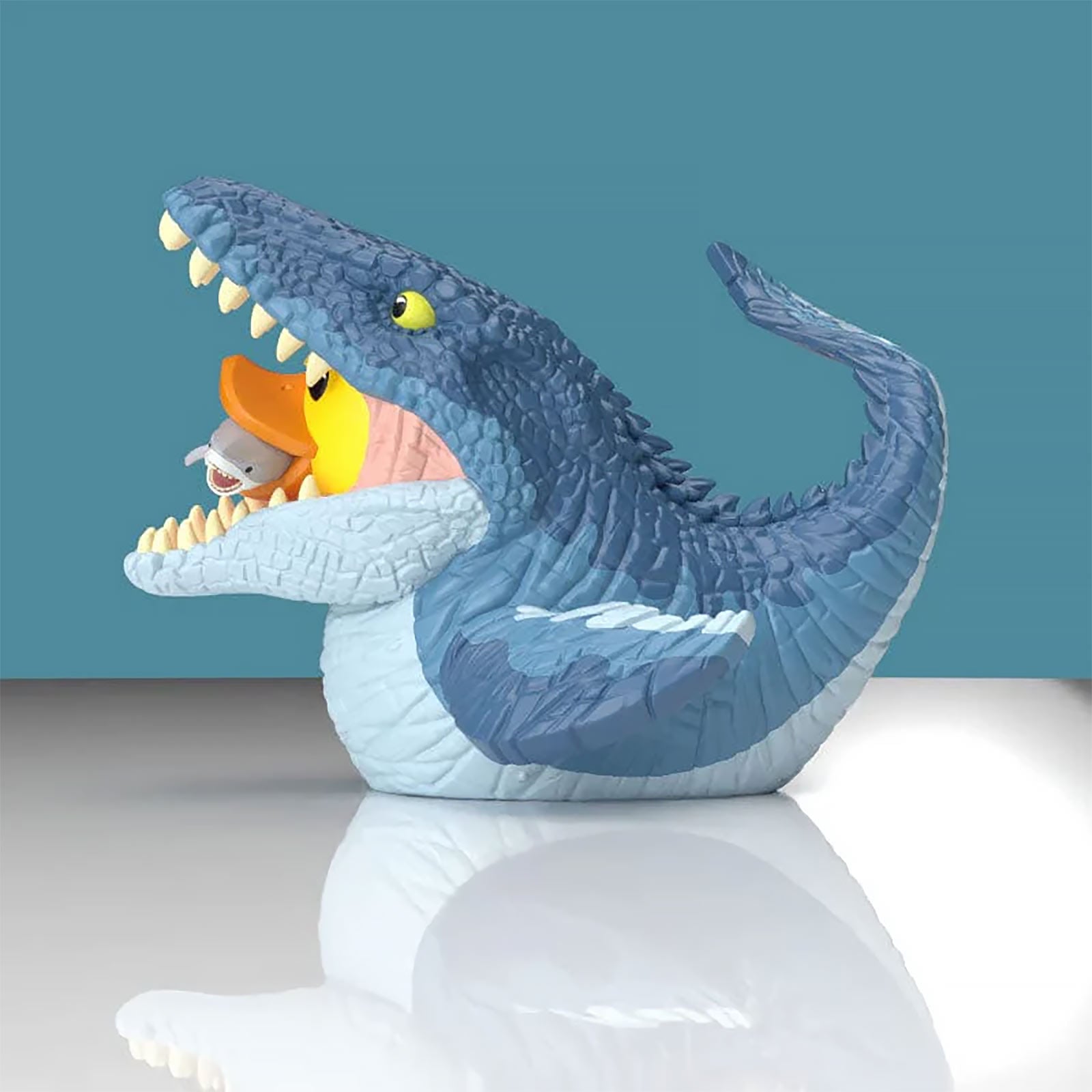 Imagen del producto Jurassic World - Pato XL TUBBZ Mosasaurus decorativo